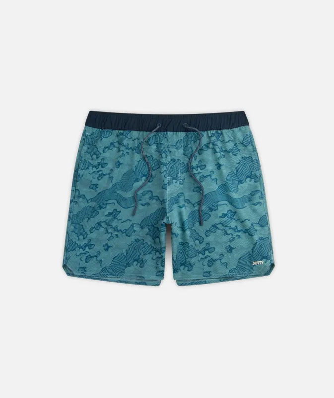 Bayside Volley Short - Teal made by JETTY