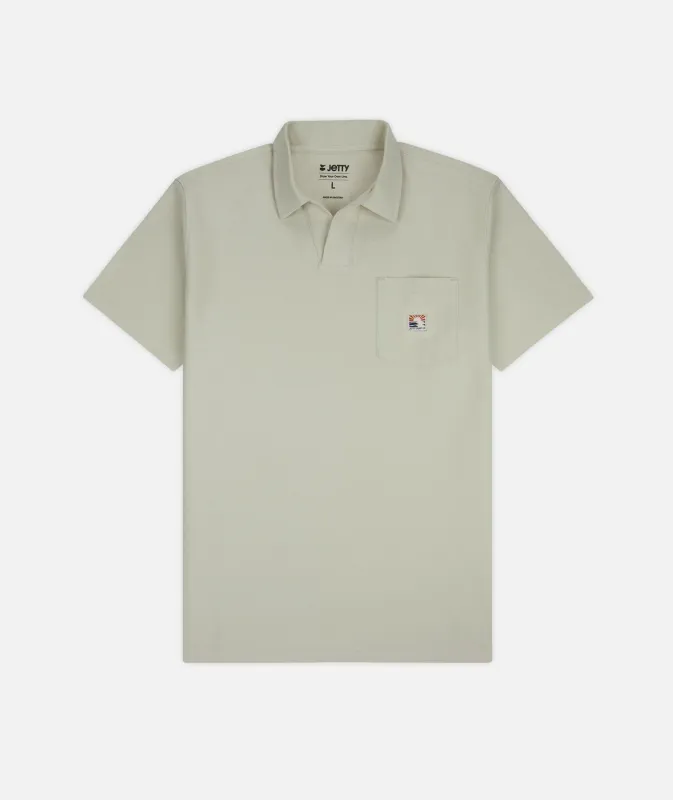 Cruise Terry Polo - White sold by JETTY