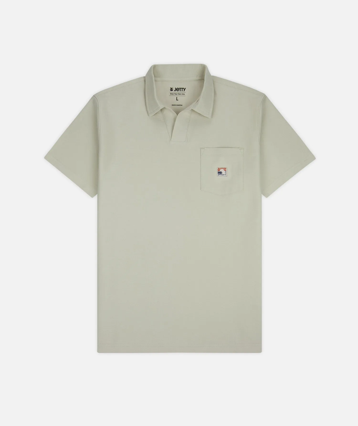 Cruise Terry Polo - White sold by JETTY