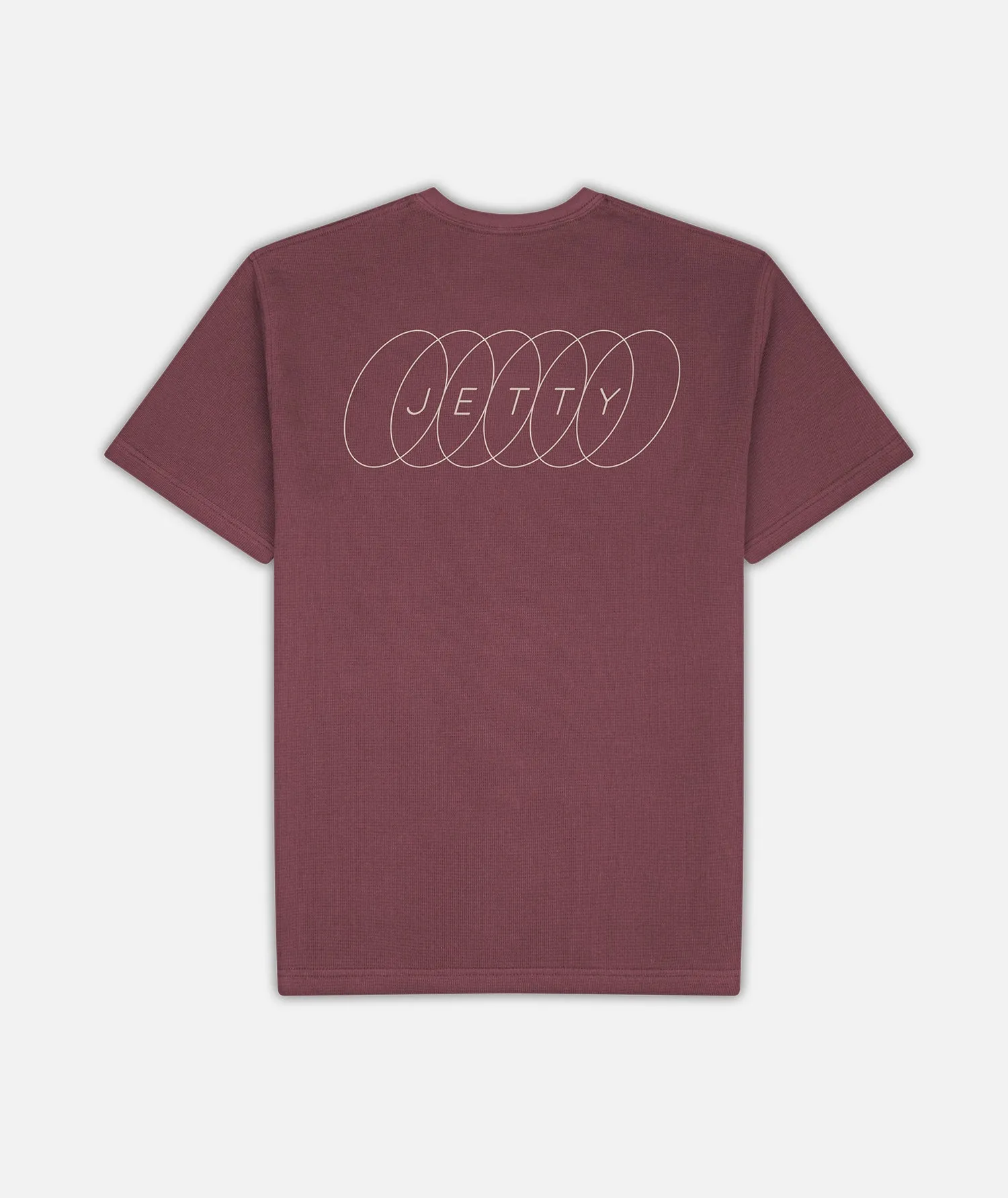 Trench Waffle Tee - Mauve sold by JETTY