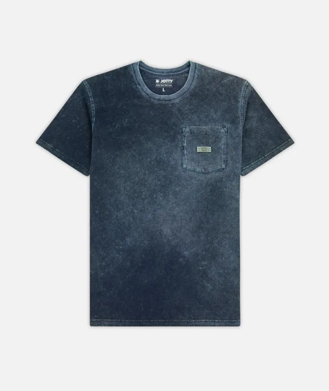 Tanker Tee - Navy made by JETTY