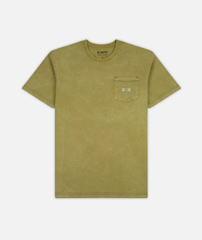 Tanker Tee - Olive made by JETTY