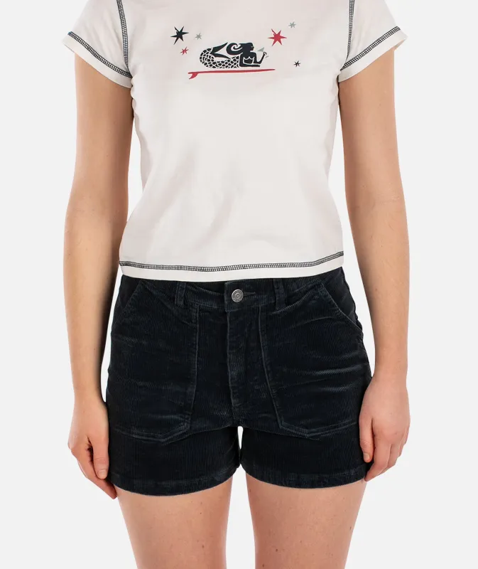 Wale Corduroy Short - Navy made by JETTY