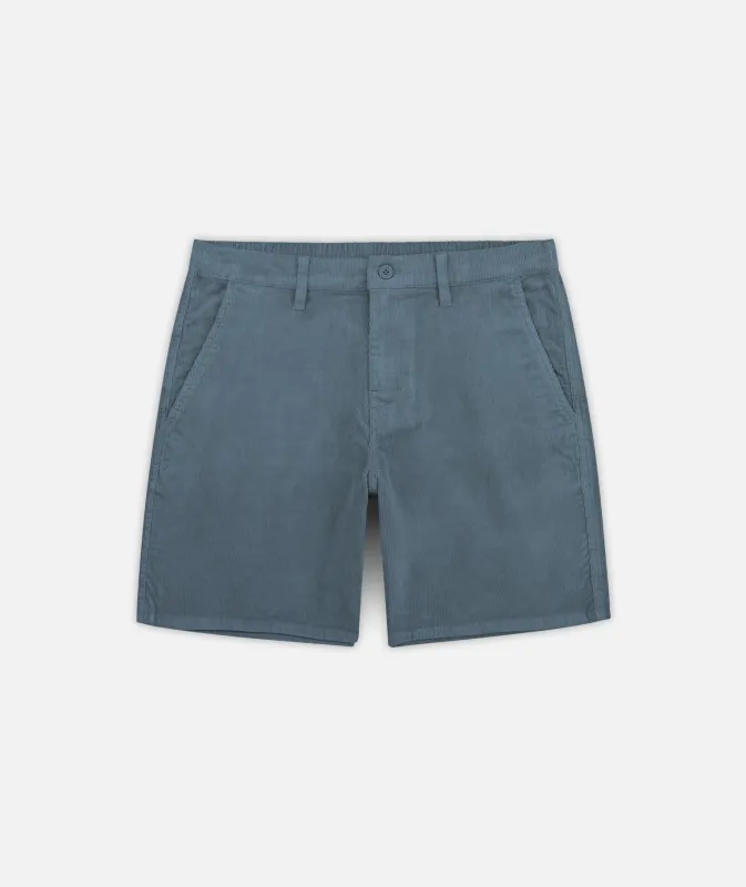 Midship Cord Walkshort - Blue made by JETTY