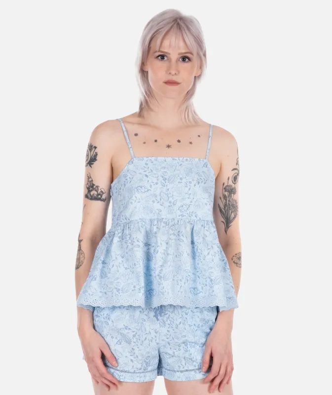Lola Tank - Blue made by JETTY
