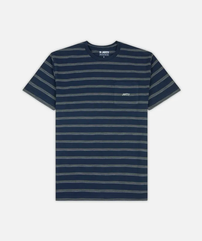 Pehala Slub Premium Tee - Navy Blue sold by JETTY