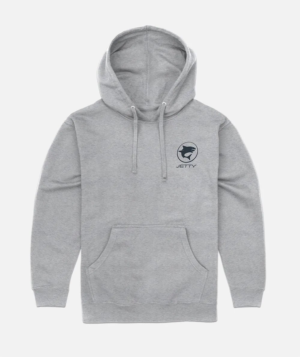 Speedshark Hoodie - Heather Grey sold by JETTY product image thumbnail 2
