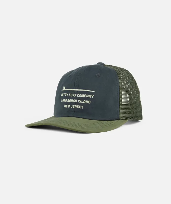 Rooftop Snapback - Black Sand made by JETTY