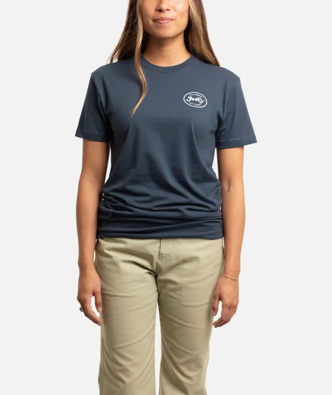 Piper Tee - Indigo sold by JETTY