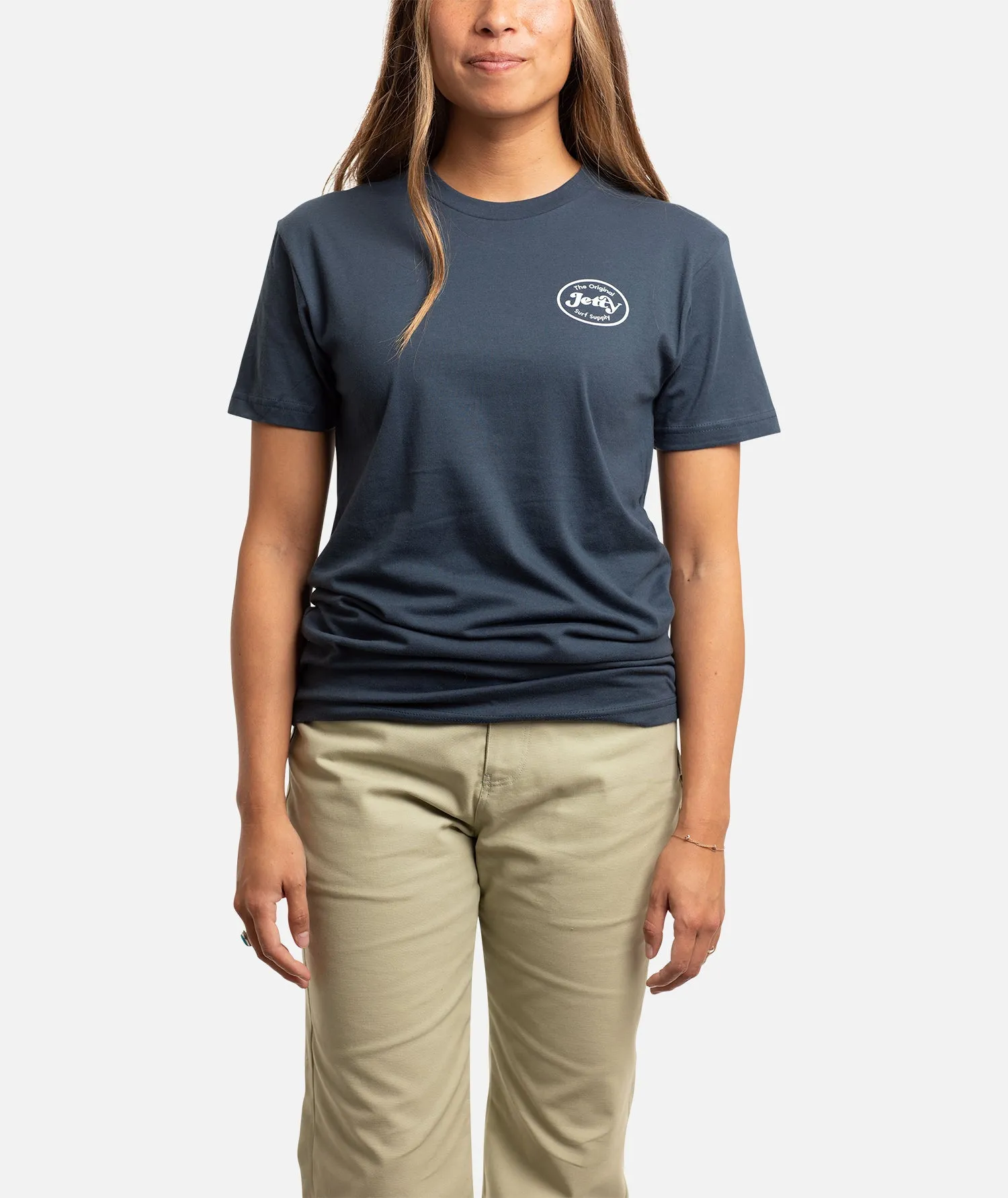 Piper Tee - Indigo sold by JETTY