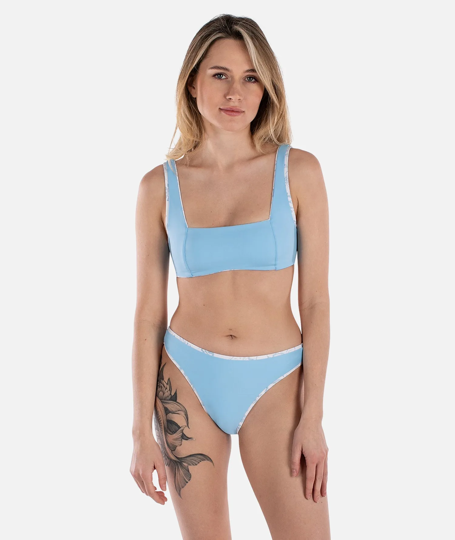 Lisa Reversible Bikini Bottom - Blue sold by JETTY product image thumbnail 3