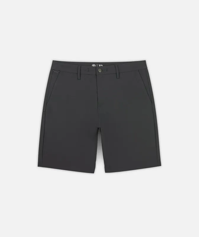 Acadia Versatility Shorts - Black Sand made by JETTY