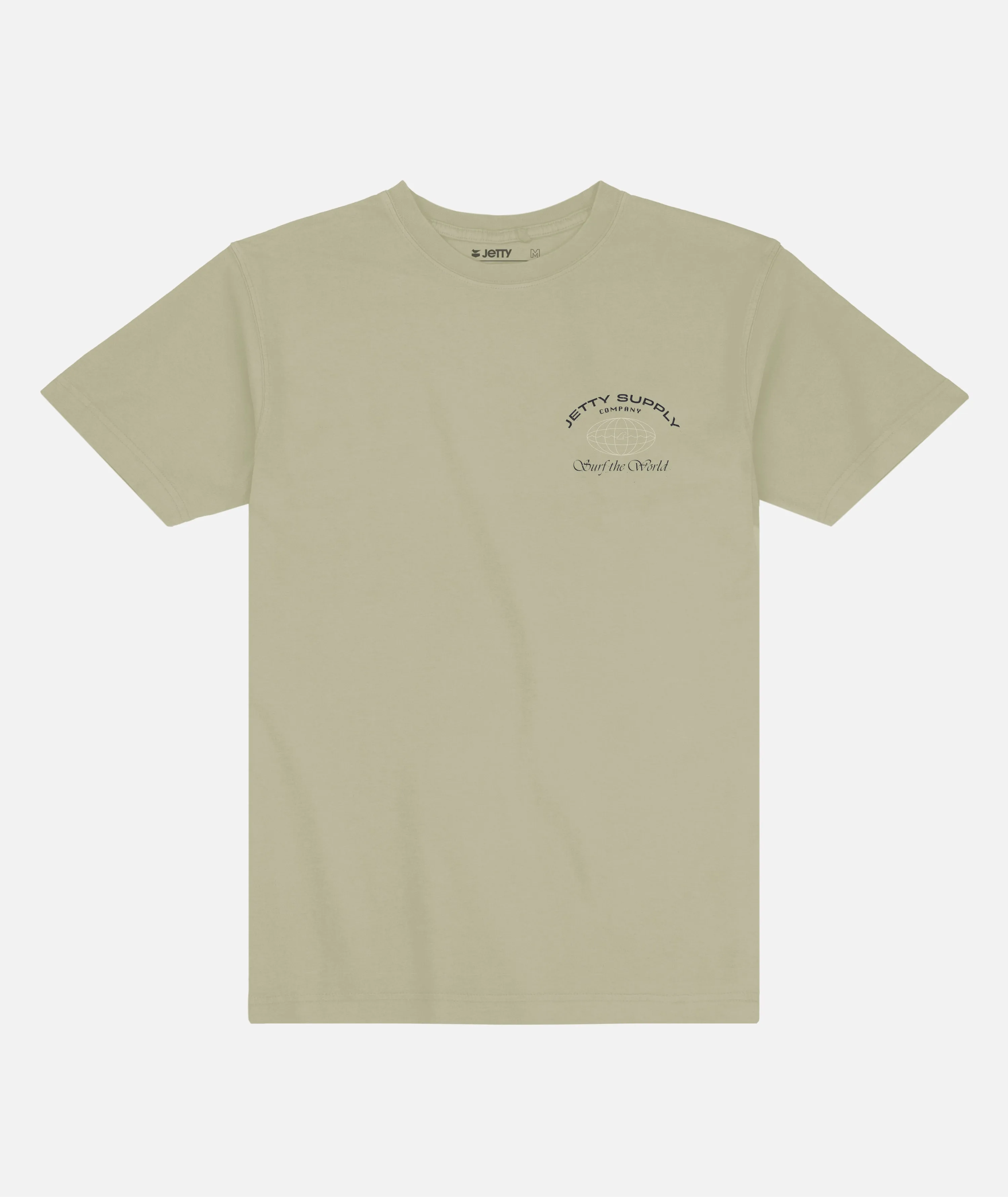 Surf World Tee - Bay Leaf sold by JETTY product image thumbnail 2