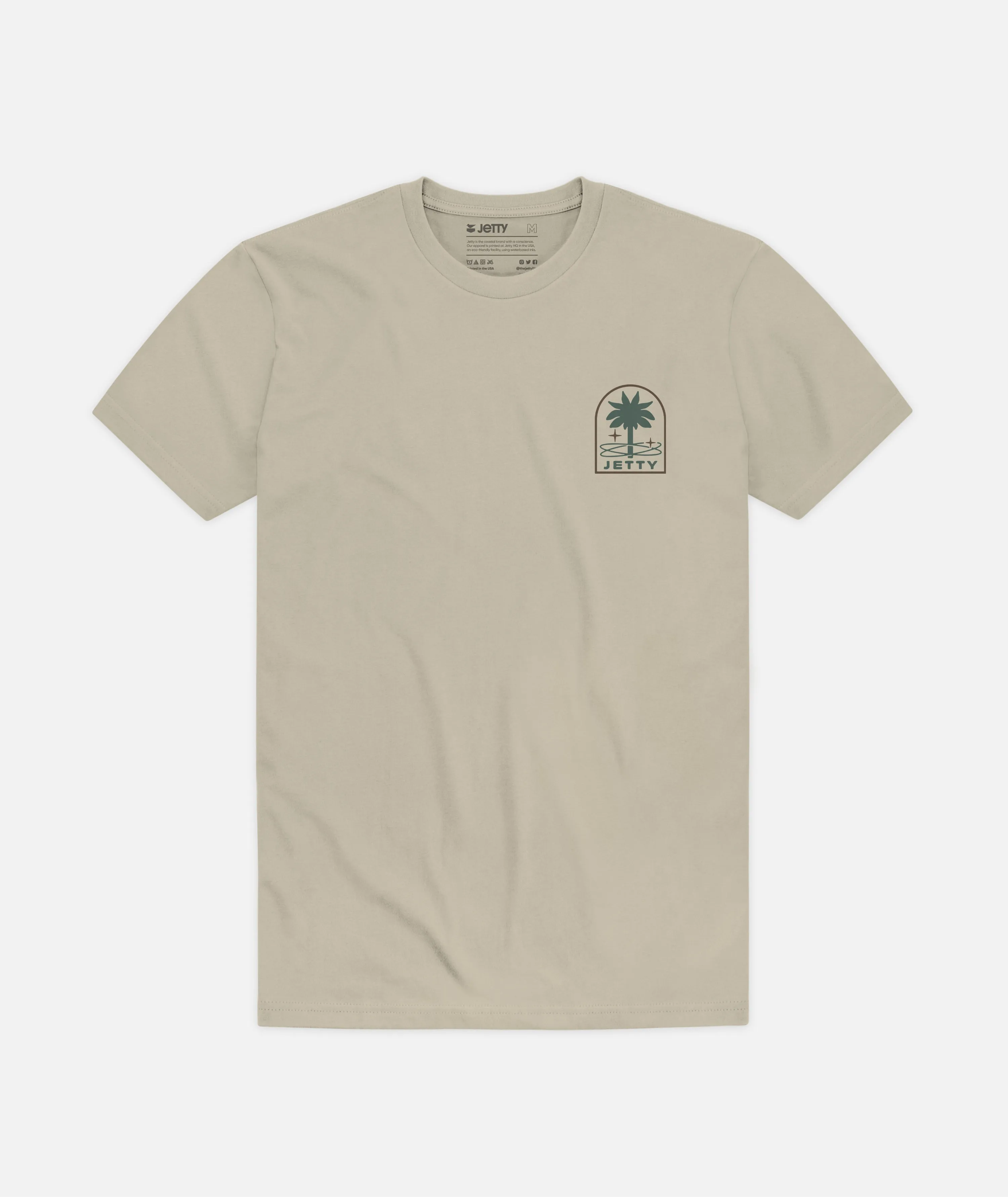 Orbit Grove Tee - Heather Tan sold by JETTY product image thumbnail 2