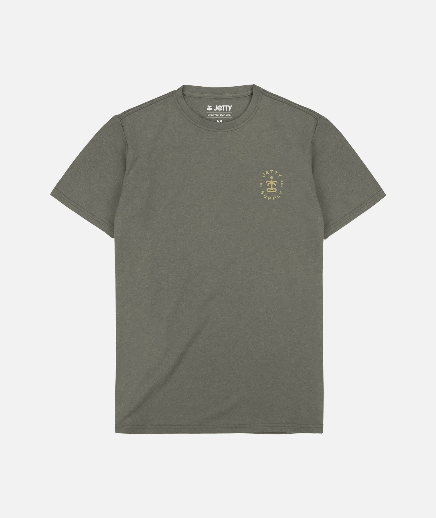 Striker Graphic Tee - Olive sold by JETTY product image thumbnail 2
