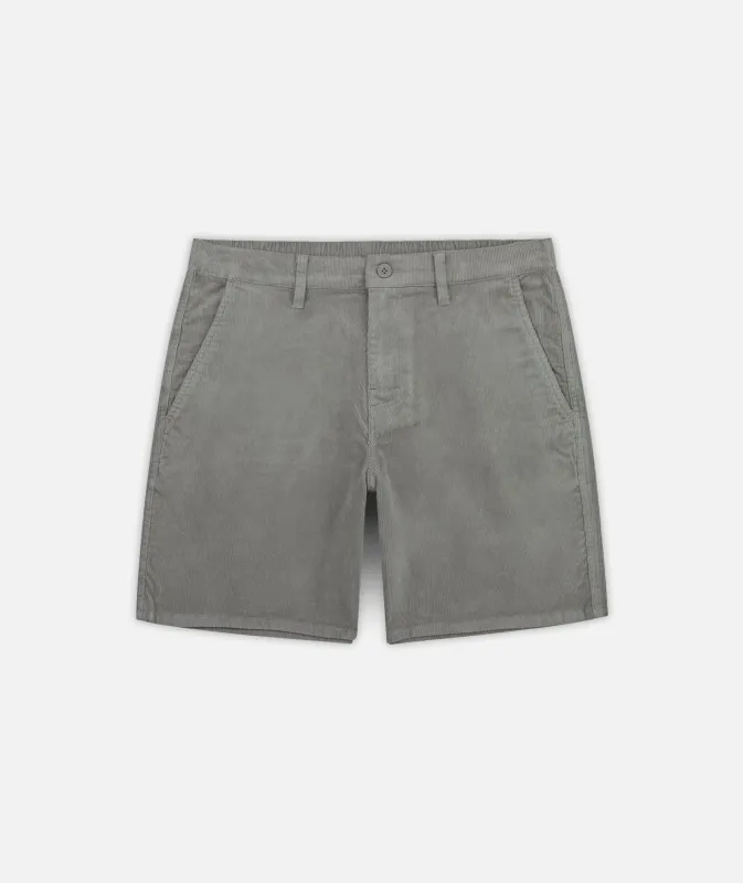 Midship Cord Walkshort - Grey made by JETTY
