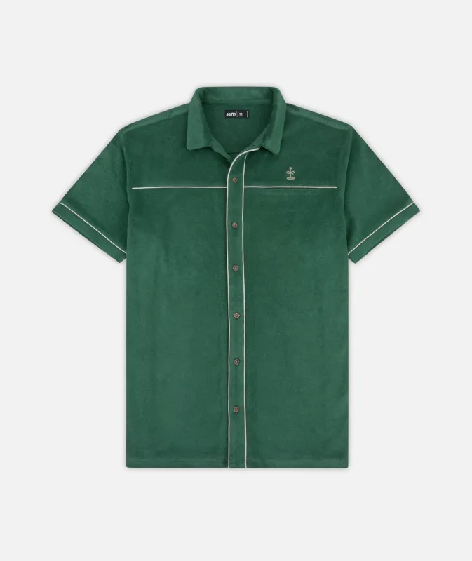 Barnegat Terry Shirt - Green sold by JETTY