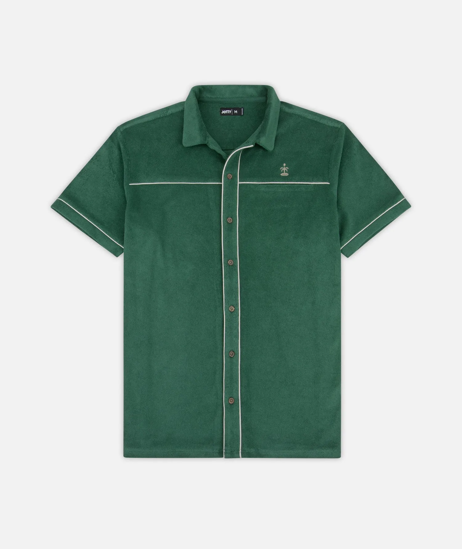 Barnegat Terry Shirt - Green sold by JETTY
