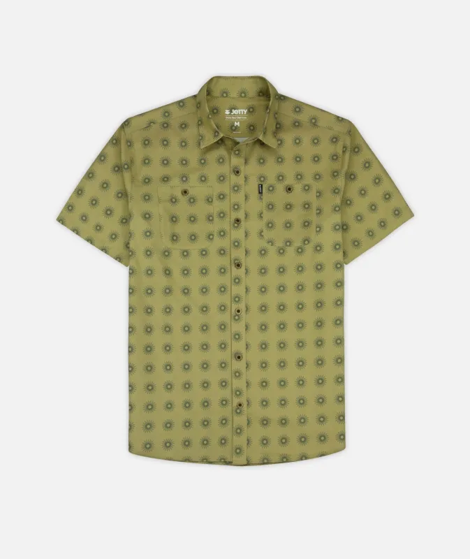 Seabrite Cotton Shirt - Olive made by JETTY