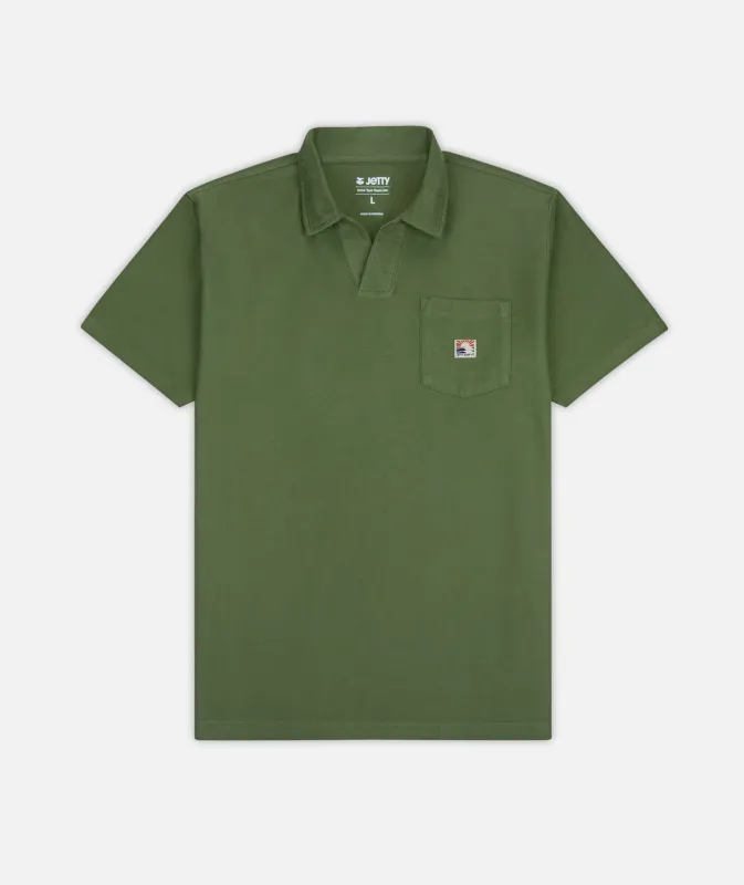 Cruise Terry Polo - Olive made by JETTY