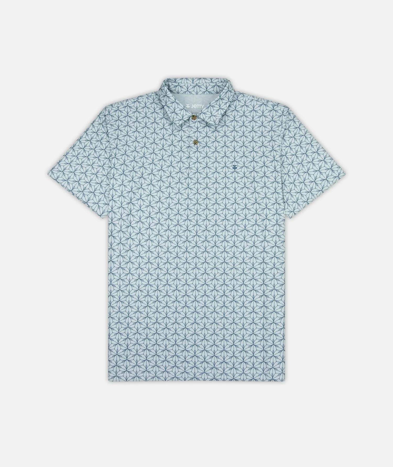 Bunker Polo Shirt - Light Blue sold by JETTY