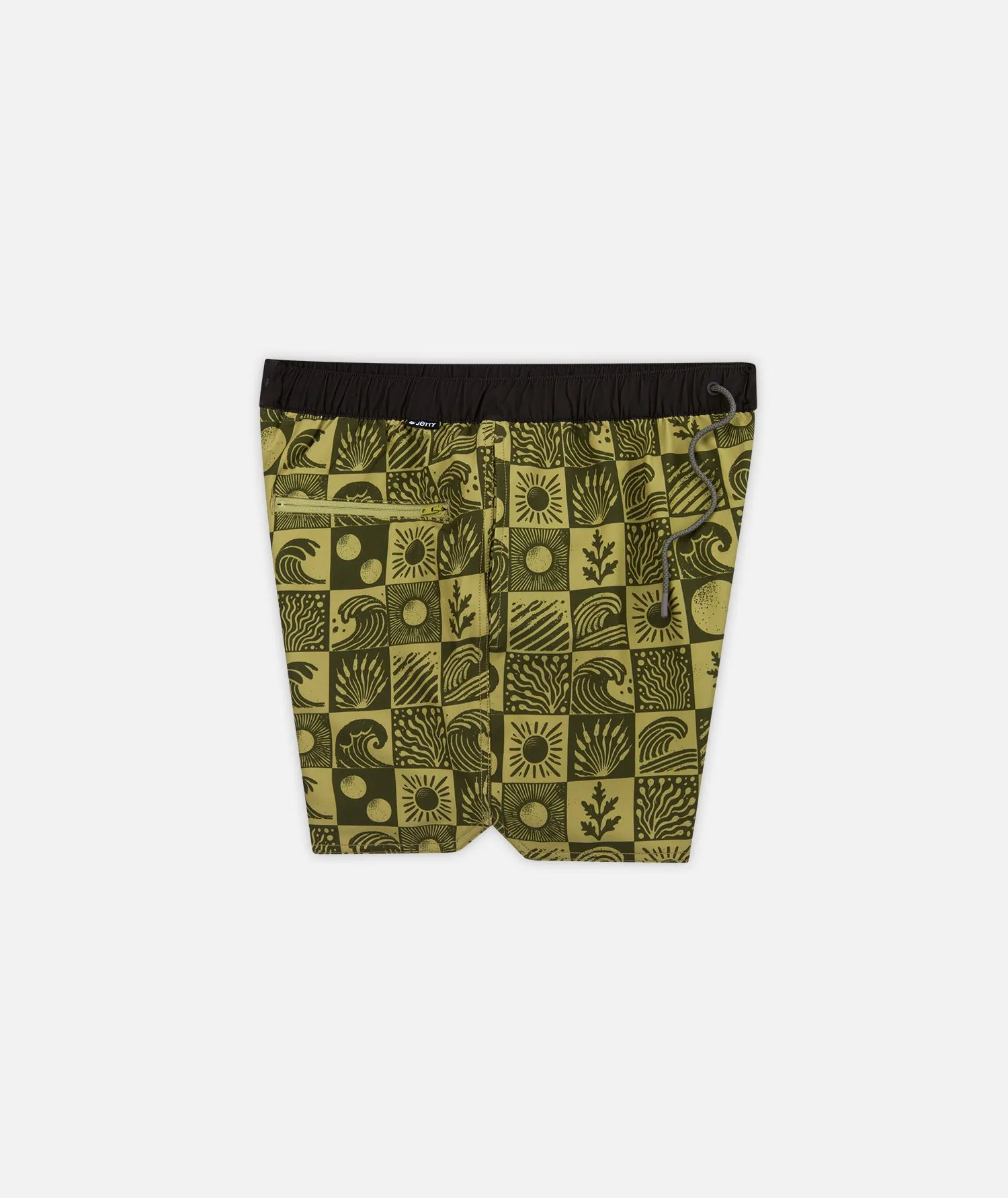 Bayside Volley Short - Olive sold by JETTY product image thumbnail 4