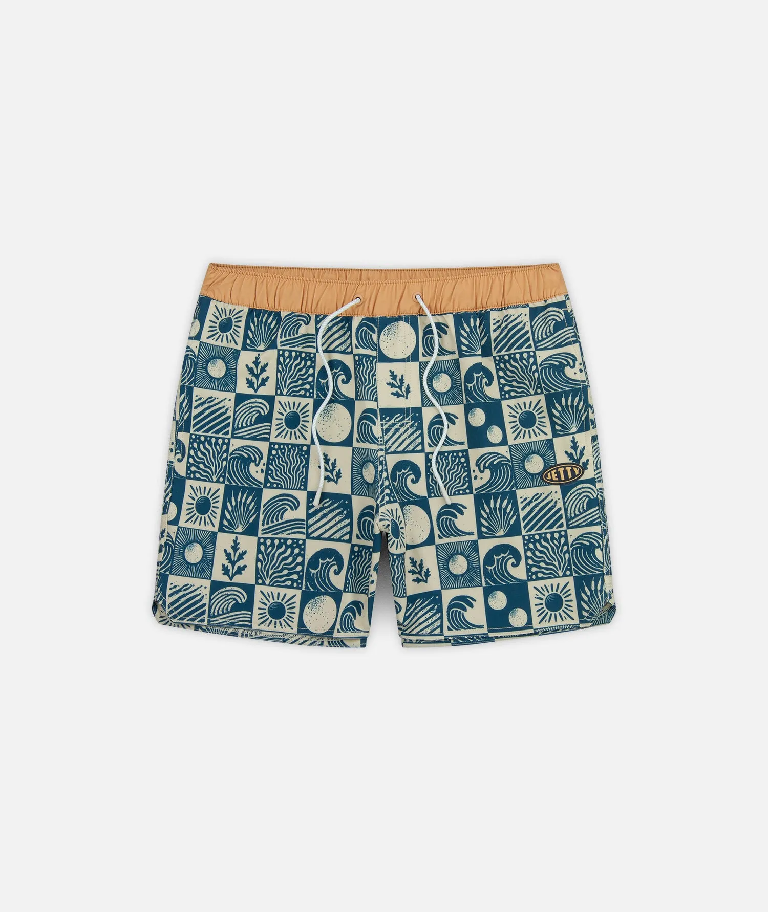 Bayside Volley Short - Oyster Blue sold by JETTY