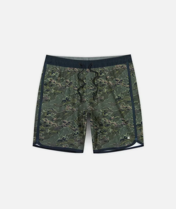 Session Short - Olive Camo made by JETTY
