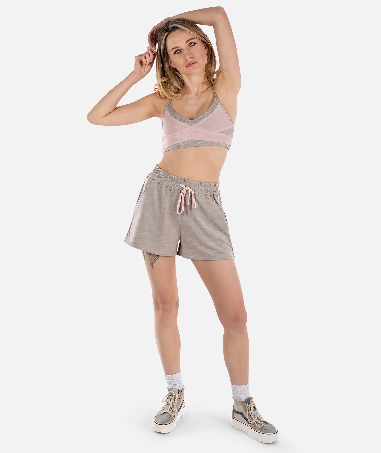 Willow Active Bra - Warm Grey sold by JETTY product image thumbnail 4