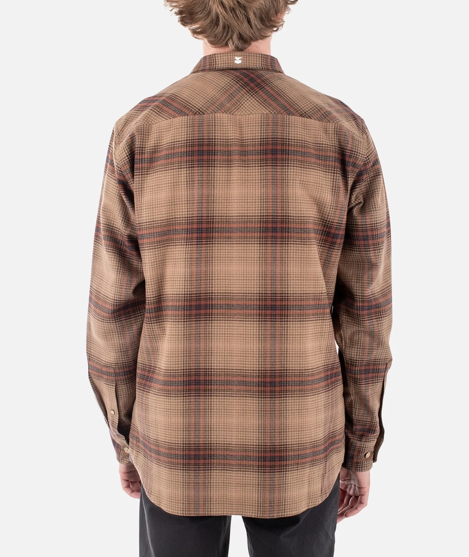 F23 The Breaker Flannel - Tan sold by JETTY product image thumbnail 2