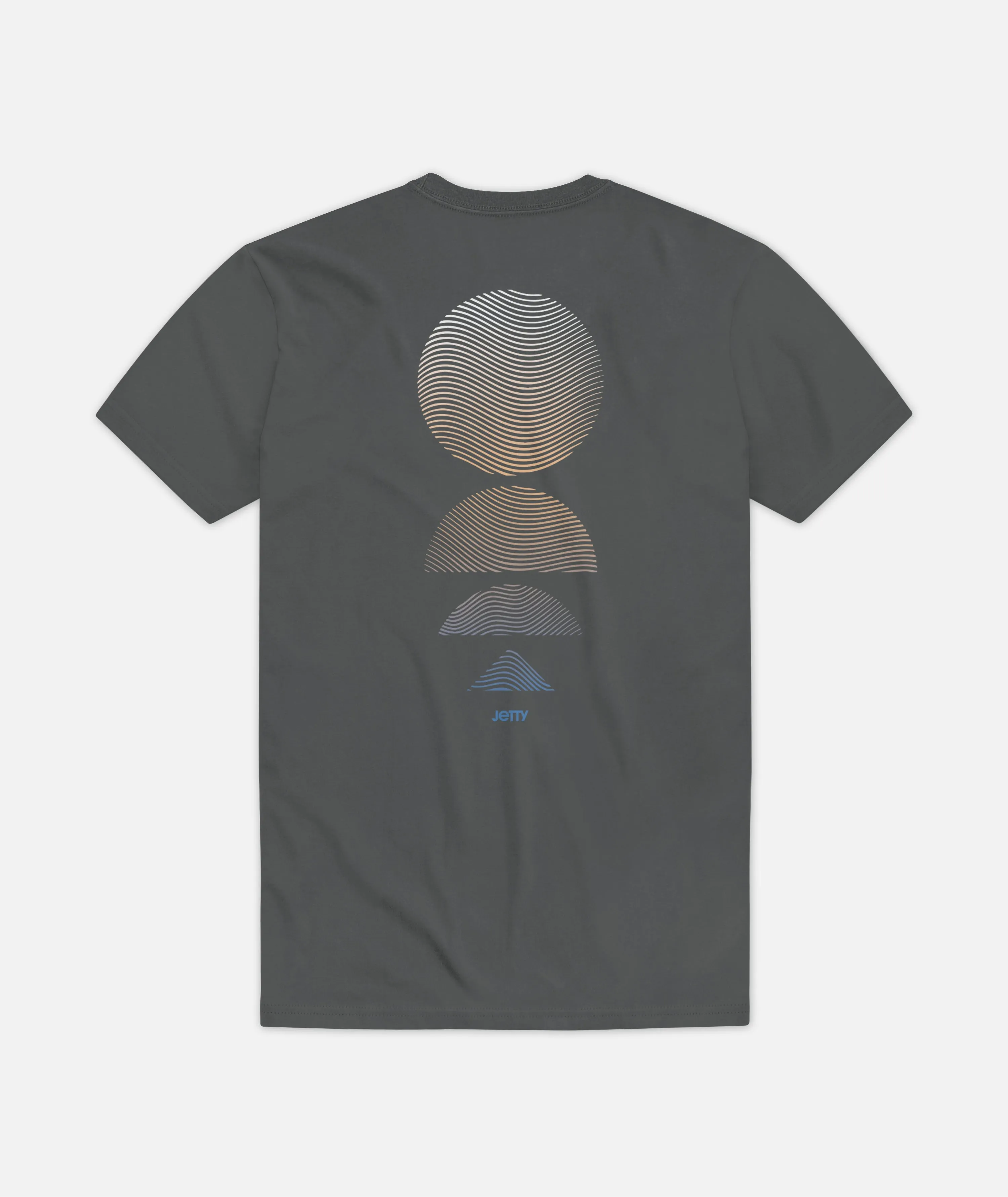 Mirage Tee - Asphalt sold by JETTY