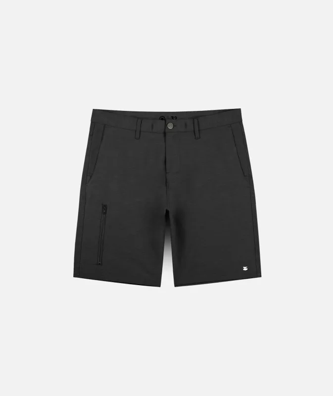 Polywog Hybrid Walkshort - Black made by JETTY
