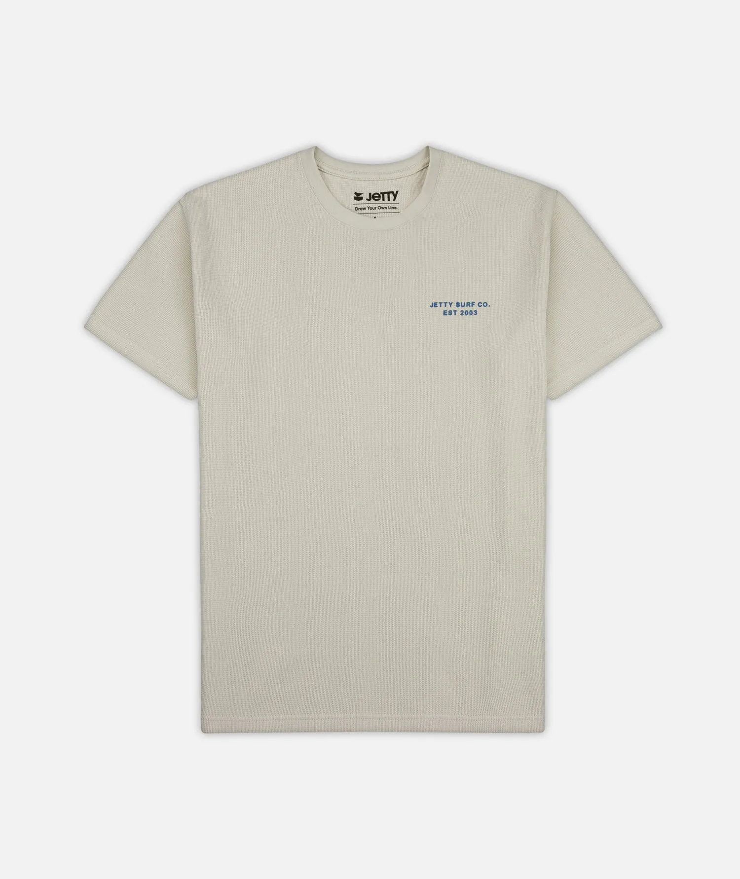 Trench Waffle Tee - White sold by JETTY product image thumbnail 2