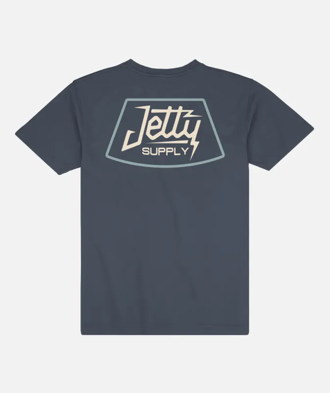 Node Tee - Navy made by JETTY