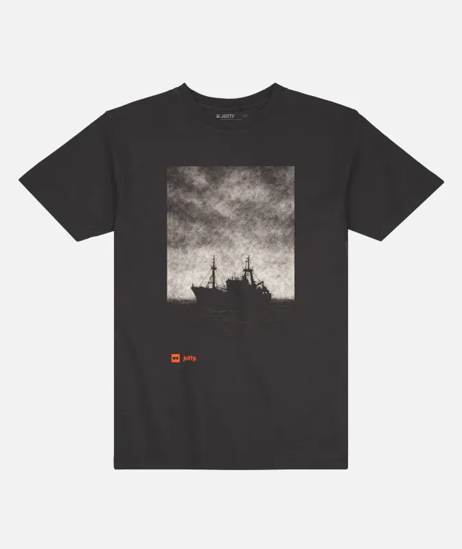 The Fog Tee - Black made by JETTY