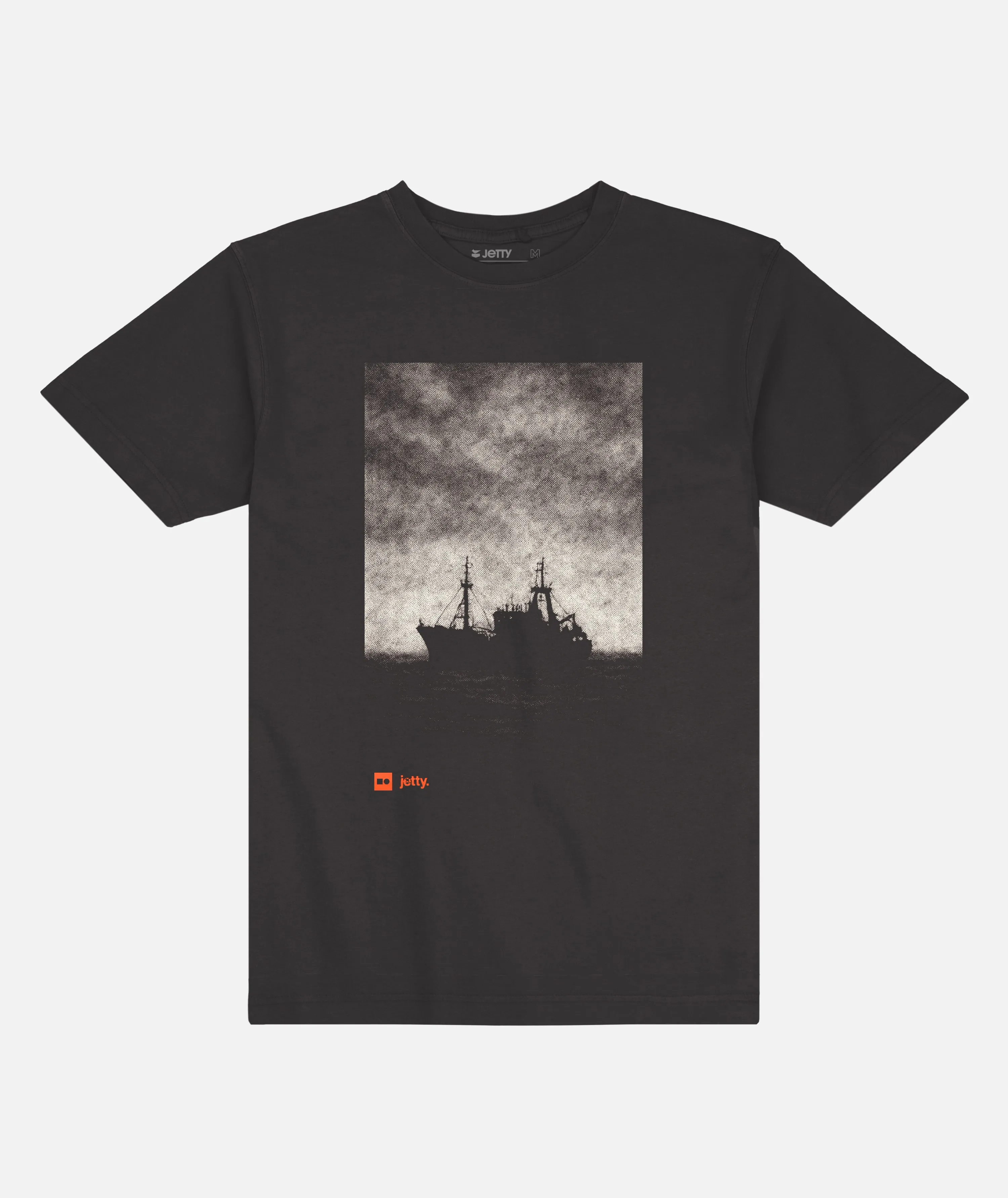 The Fog Tee - Black sold by JETTY