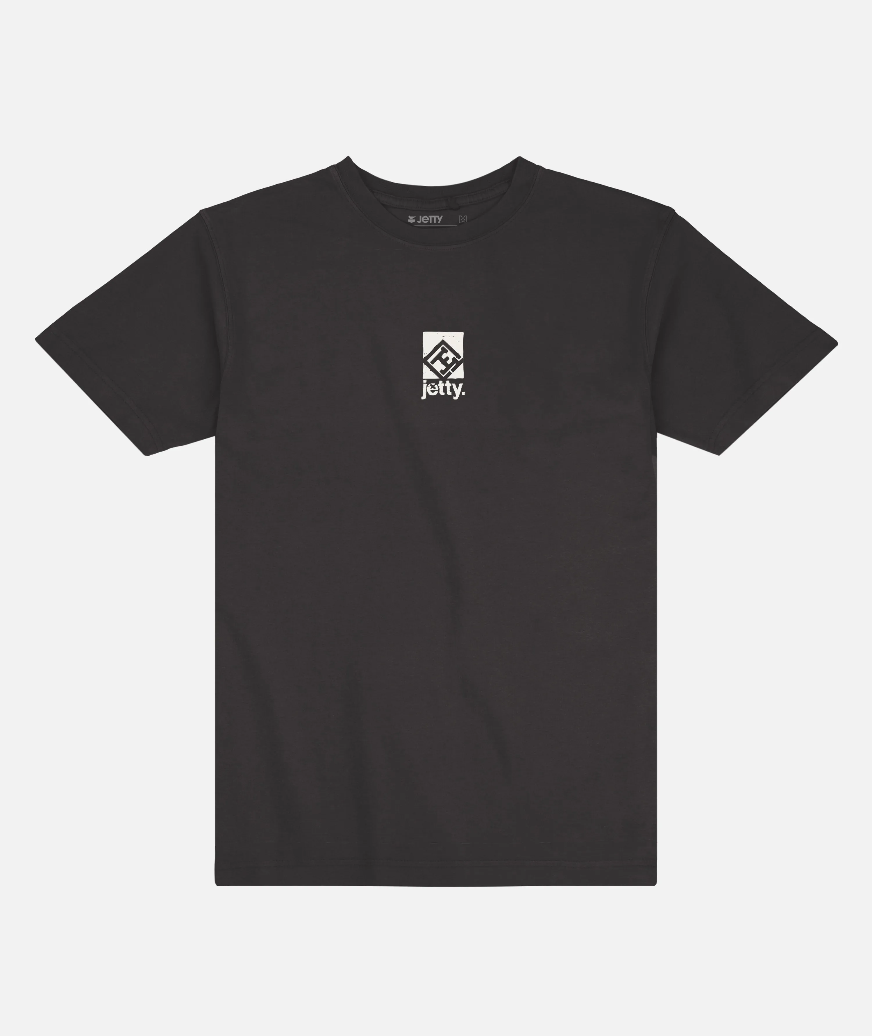 Block Tee - Black sold by JETTY