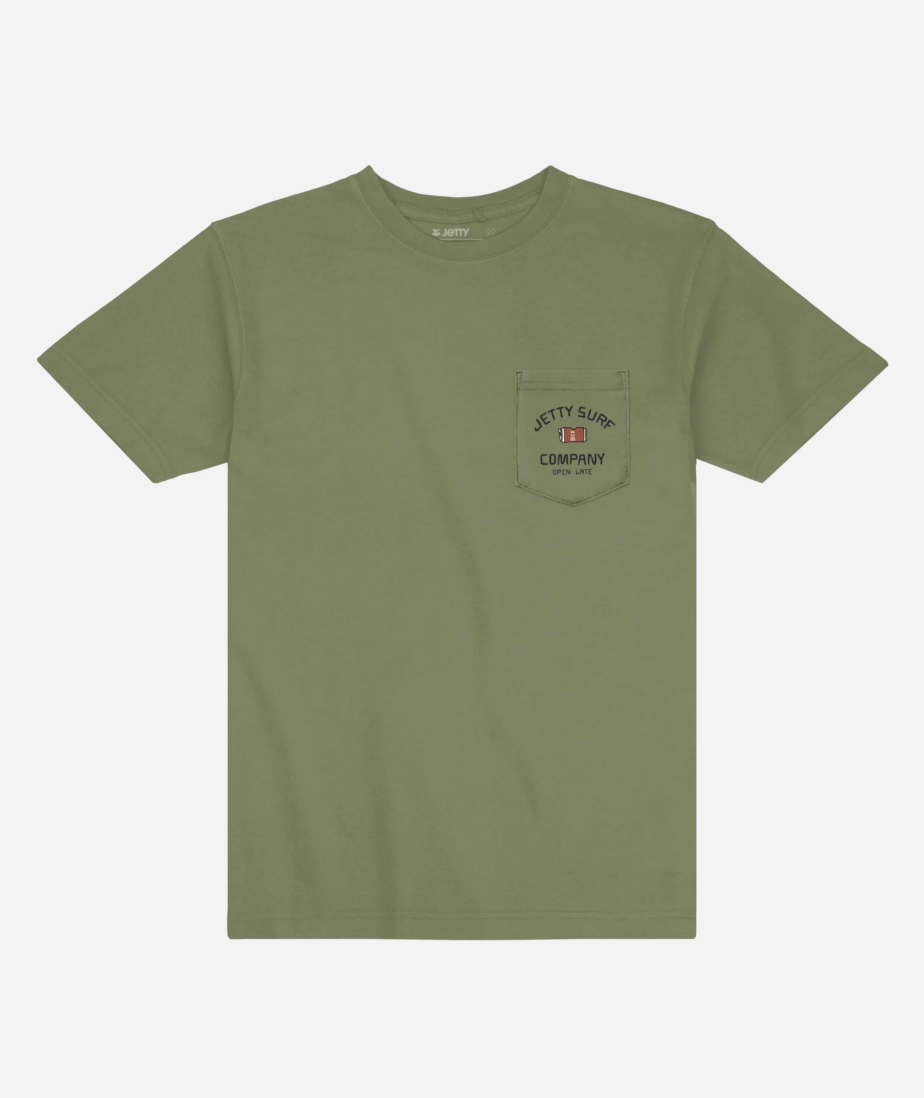 Empties Tee - Olive sold by JETTY product image thumbnail 2
