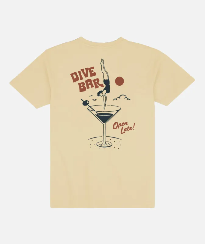 Dive Bar Tee - Apricot made by JETTY