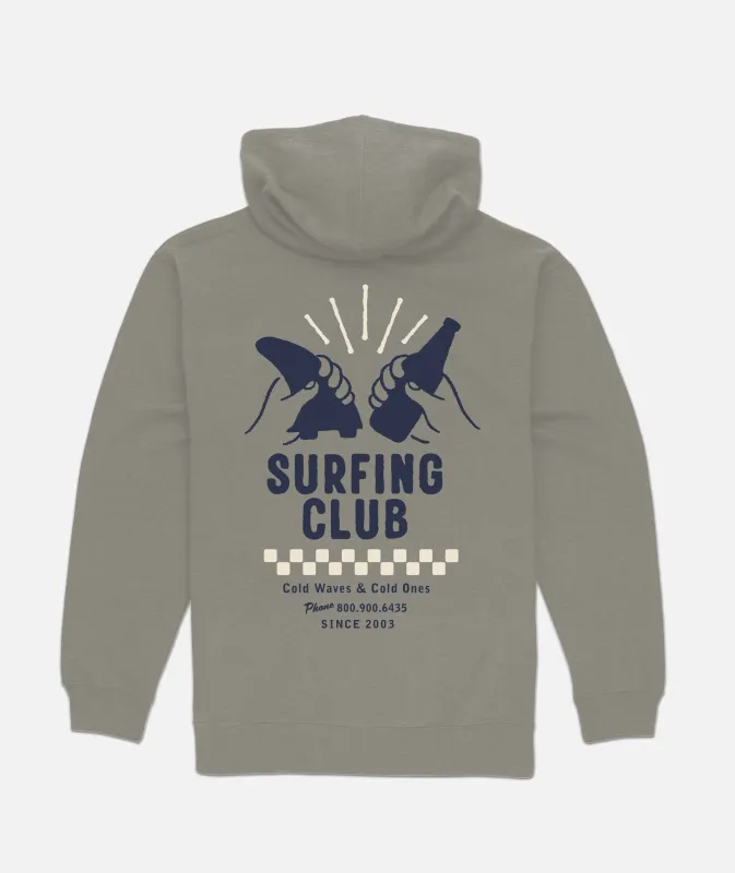 Clink Hoodie - Athletic Heather made by JETTY