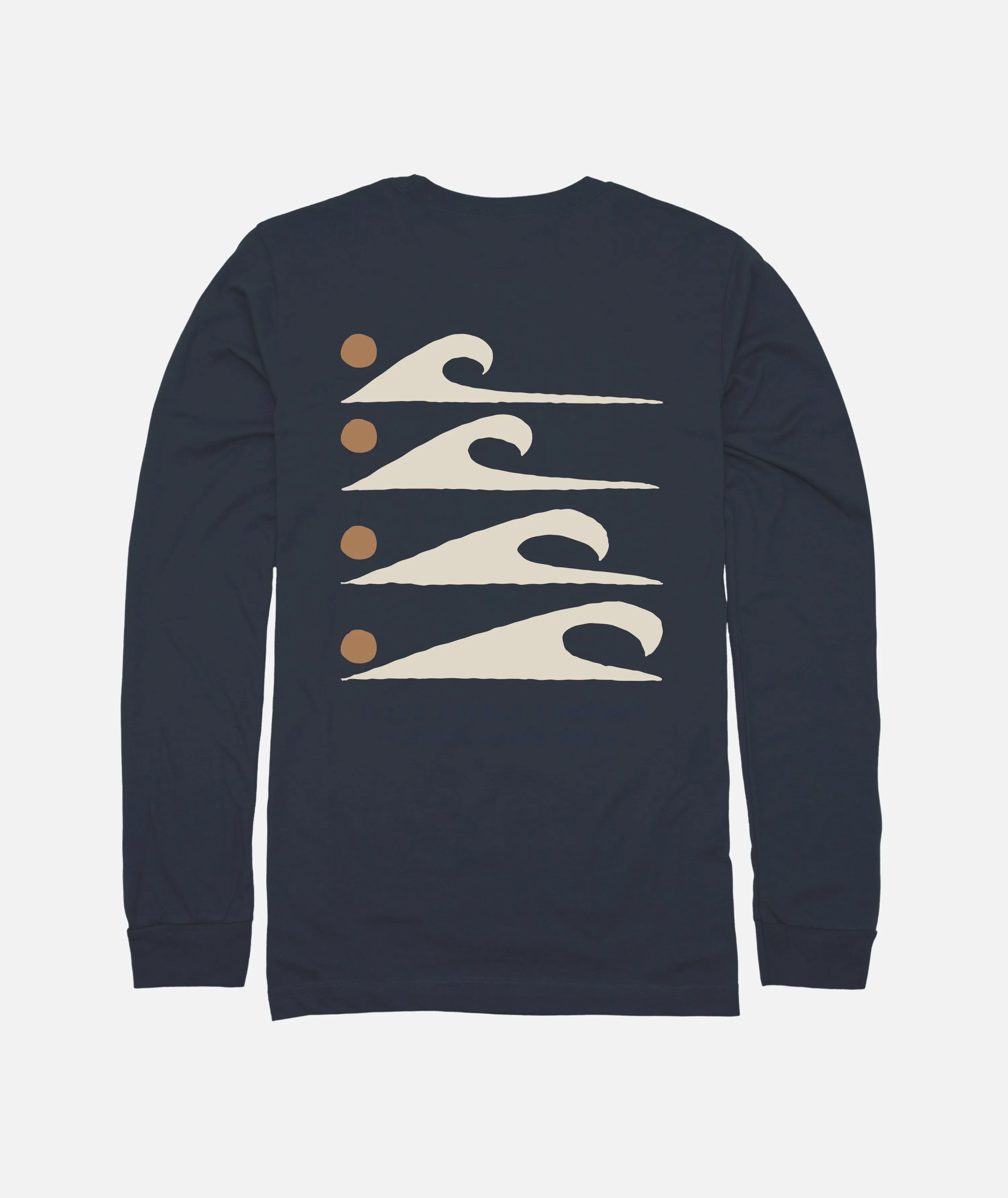Procession Long Sleeve Tee - Blue sold by JETTY