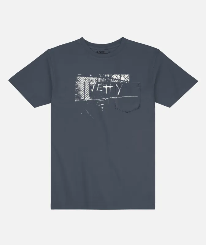 Borderline Tee - Navy made by JETTY