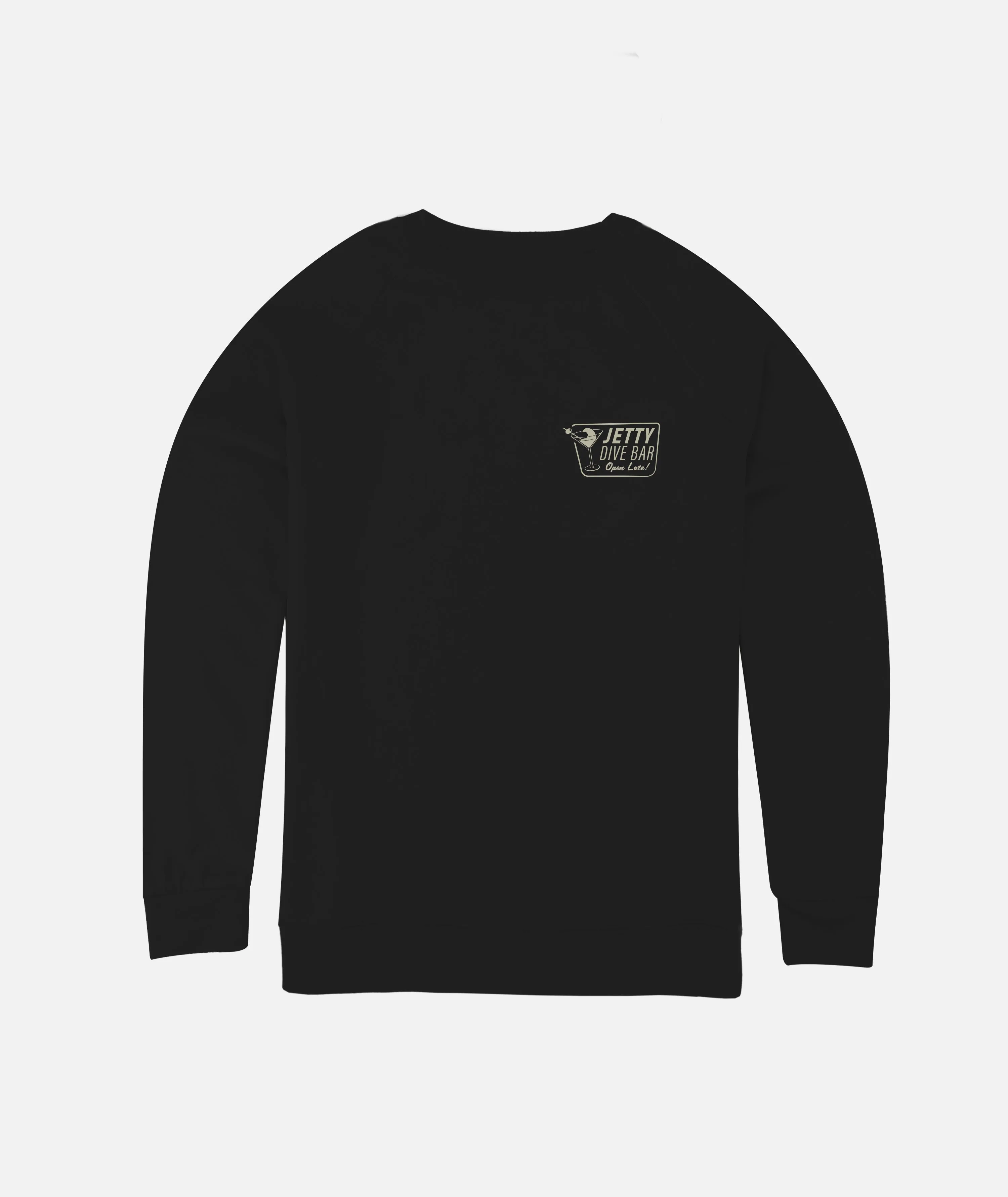 Dive Bar Fleece Crewneck - Black sold by JETTY product image thumbnail 2
