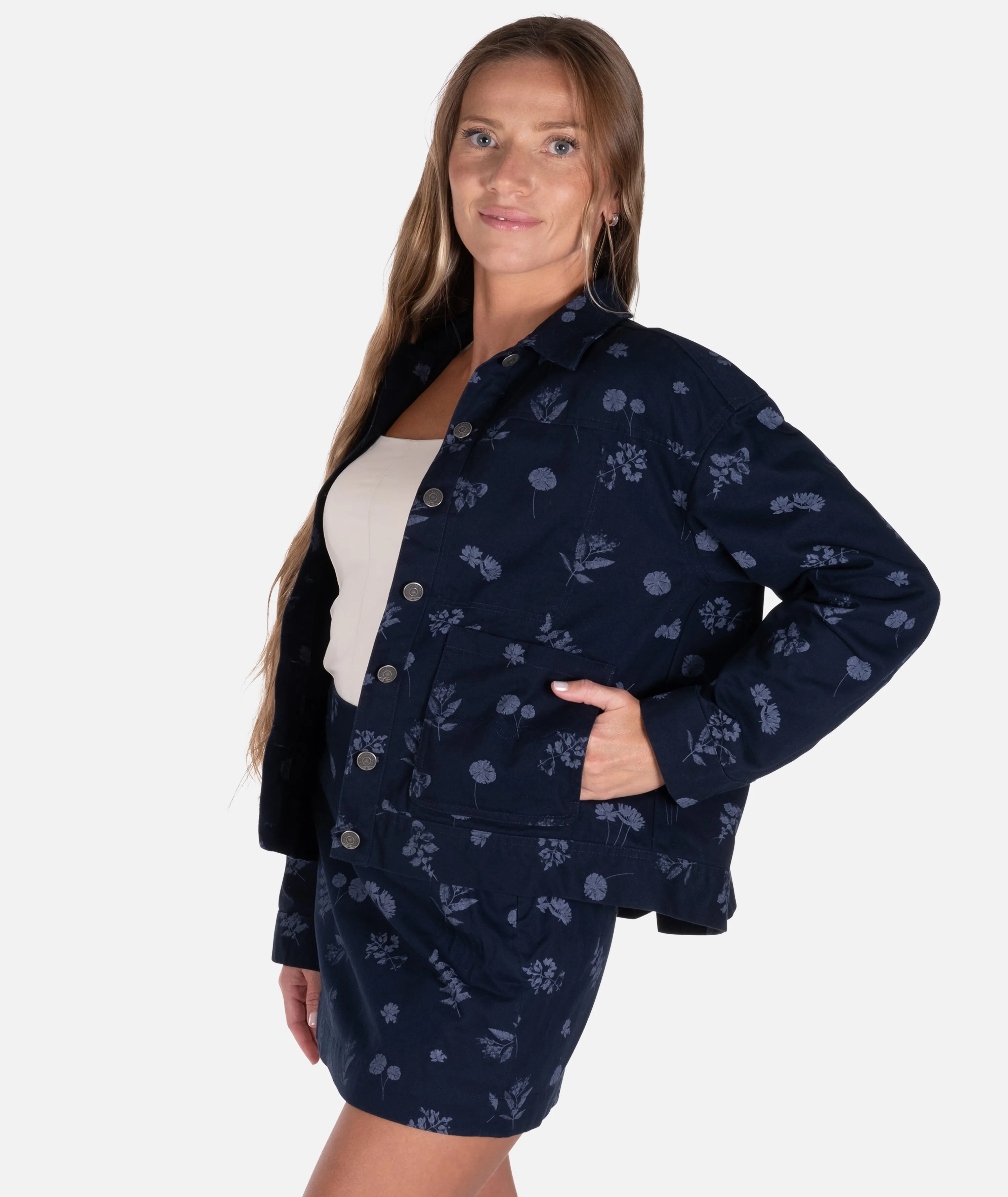 Piper Jacket - Navy sold by JETTY product image thumbnail 2