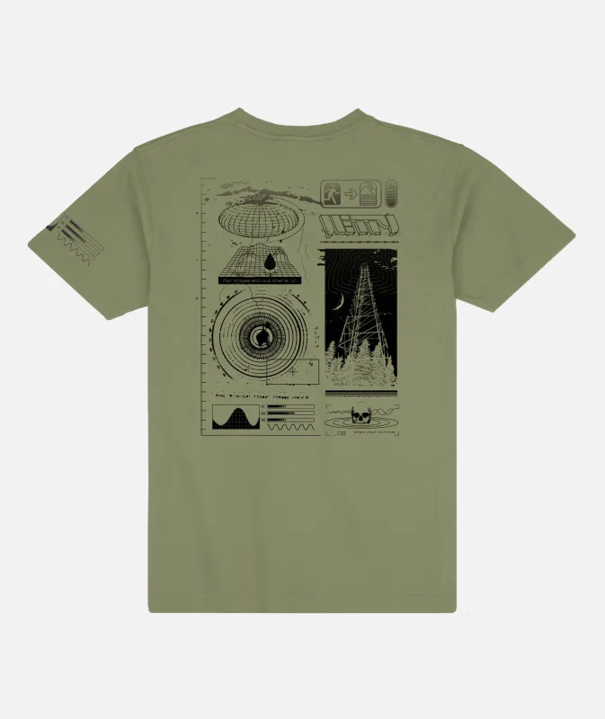 Radius Tee - Olive made by JETTY