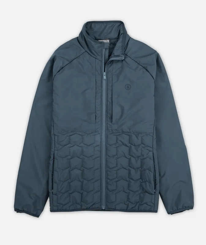 Inlet Puffer Jacket - Navy made by JETTY