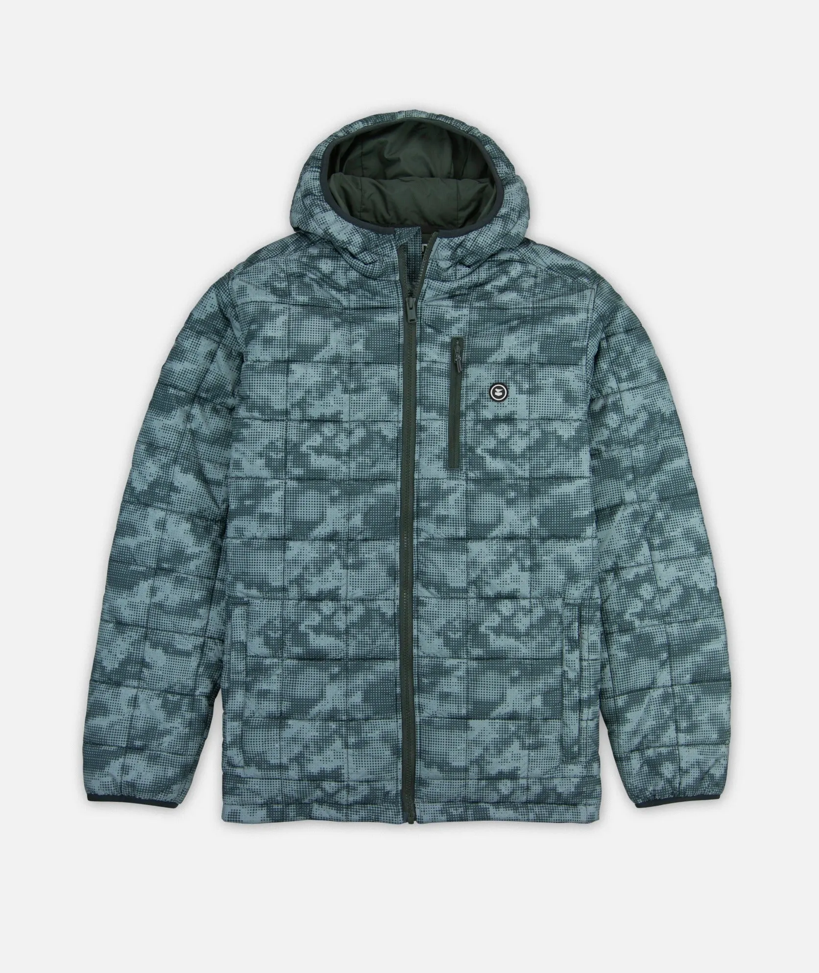 Puffer Coat - Light Grey sold by JETTY