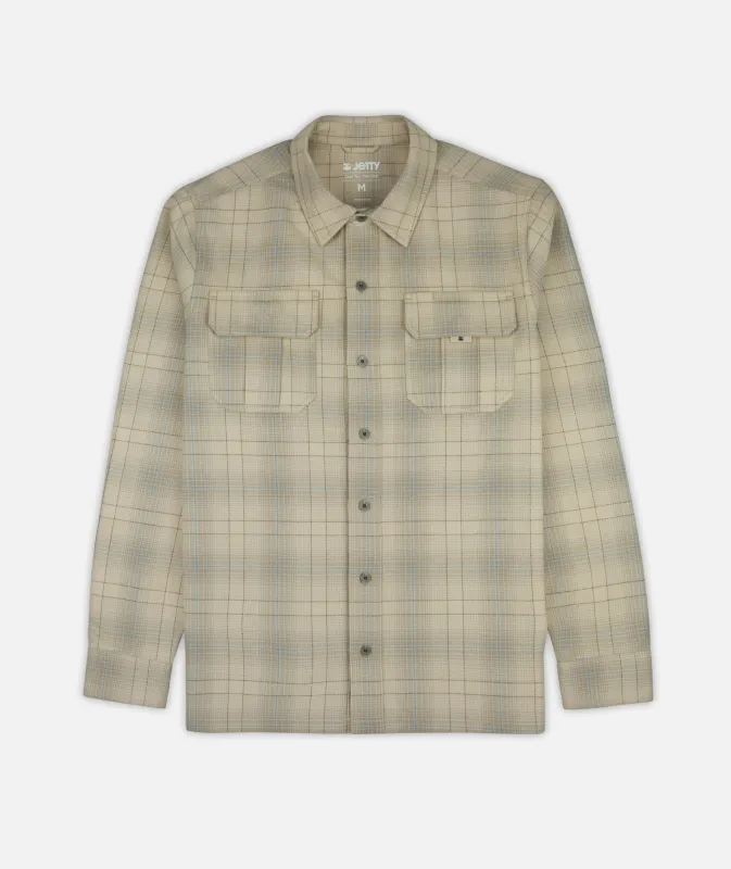 Arbor Flannel - Bone made by JETTY