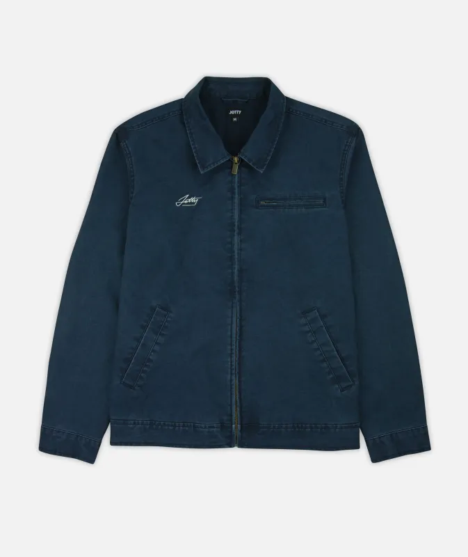 Bradley Canvas Jacket - Navy made by JETTY