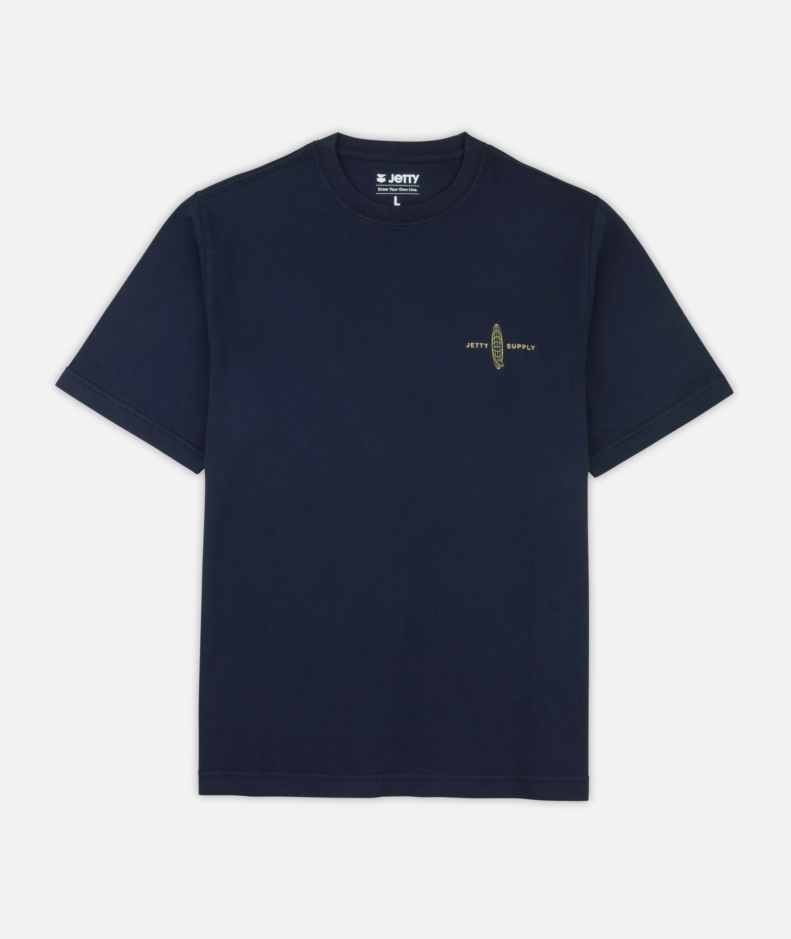 Globe Tee - Midnight sold by JETTY product image thumbnail 2